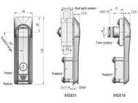 MS831 Rod Control Lock