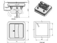 MS866-14 Panel Lock