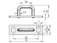 MS866-14 Panel Lock