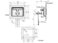 MS871 Panel Lock