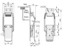 DK607-1 Toggle Latch Hasp