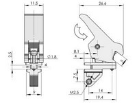 DK623 Toggle Latch Hasp