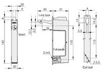 LS501 Cabinet Handle