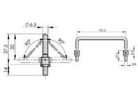 LS515 Cabinet Handle