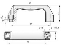 LS520 Cabinet Handle