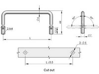 LS509 Cabinet Handle
