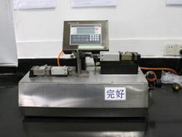 Electrical cabinet lock fatigue testing machine